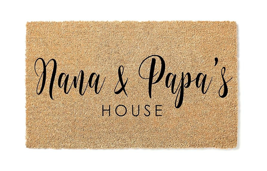 Customizable Grandparent's Day Gift for Grandparents | Nana and Papa's House | Grandpa Grandma Do... | Amazon (US)