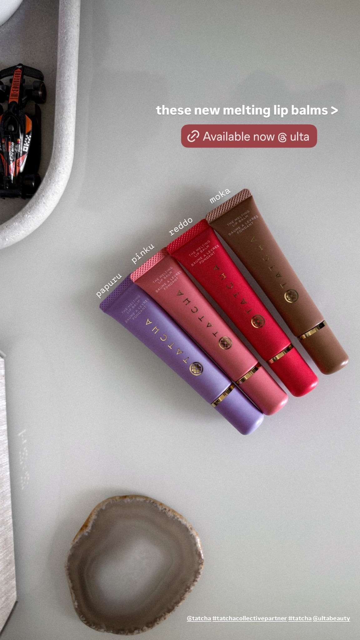 @Tatcha’s new melting lip balms > 

now available at @ulta 
#tatchacollectivepartner #tatcha #lipgloss #skincare #ultafinds 

#LTKBeauty #LTKselfcare #LTKgrwm