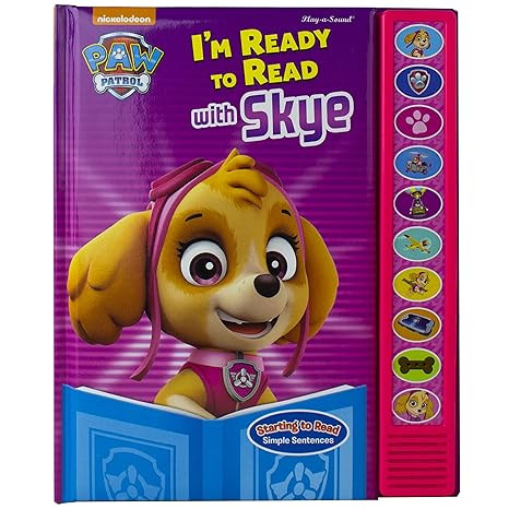 PAW Patrol - I'm Ready to Read with Skye - Interactive Read-Along Sound Book - Great for Early Re... | Amazon (US)