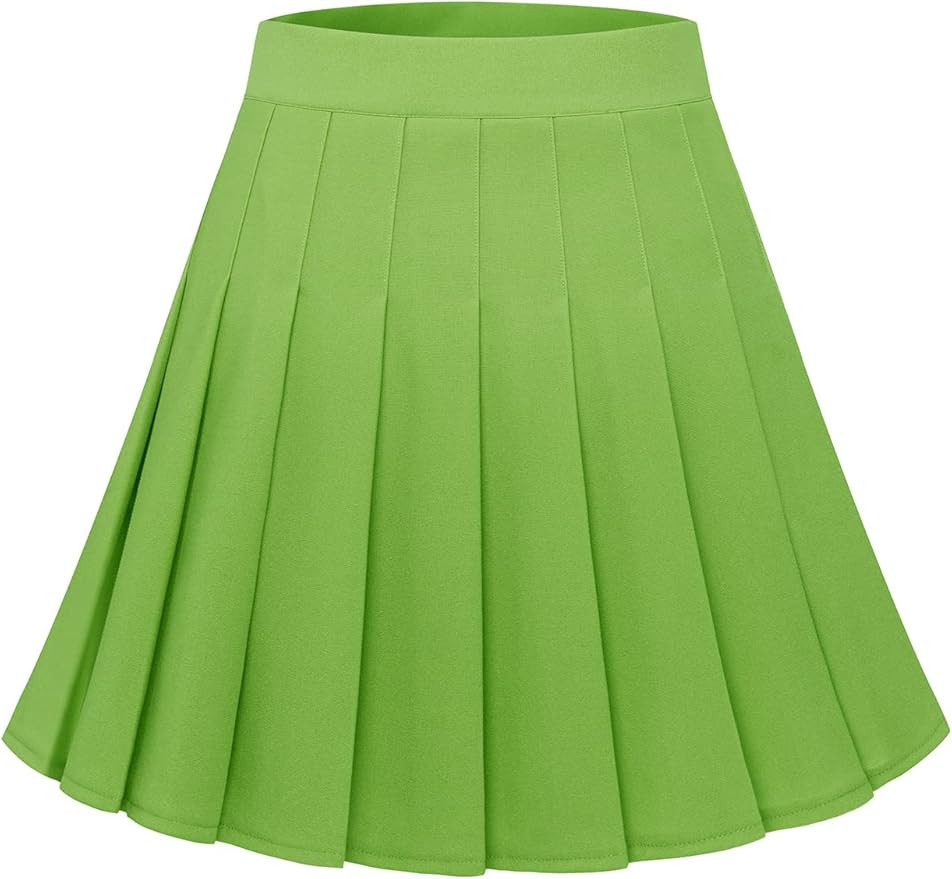 DRESSTELLS High Waisted Pleated Skirts Skater Skirt Tennis Skirt for Women Pleated A Line Skirt W... | Amazon (US)