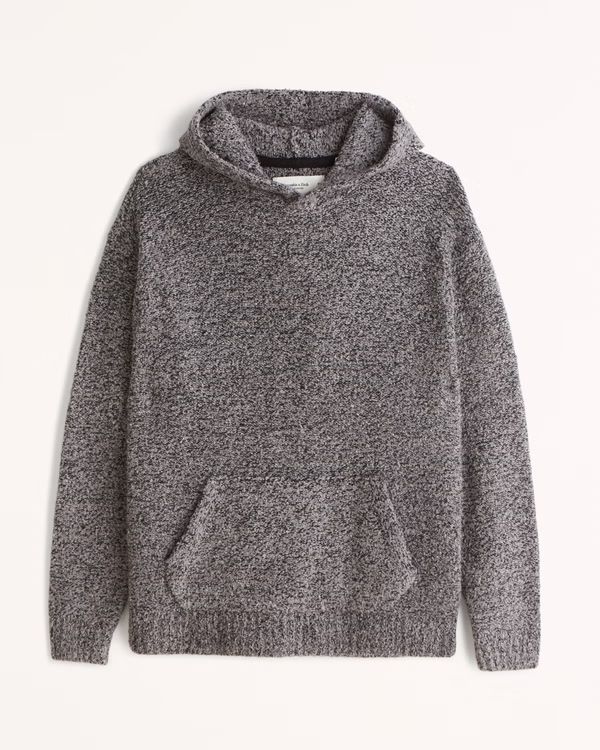 Men's Fuzzy Sweater Hoodie | Men's | Abercrombie.com | Abercrombie & Fitch (US)