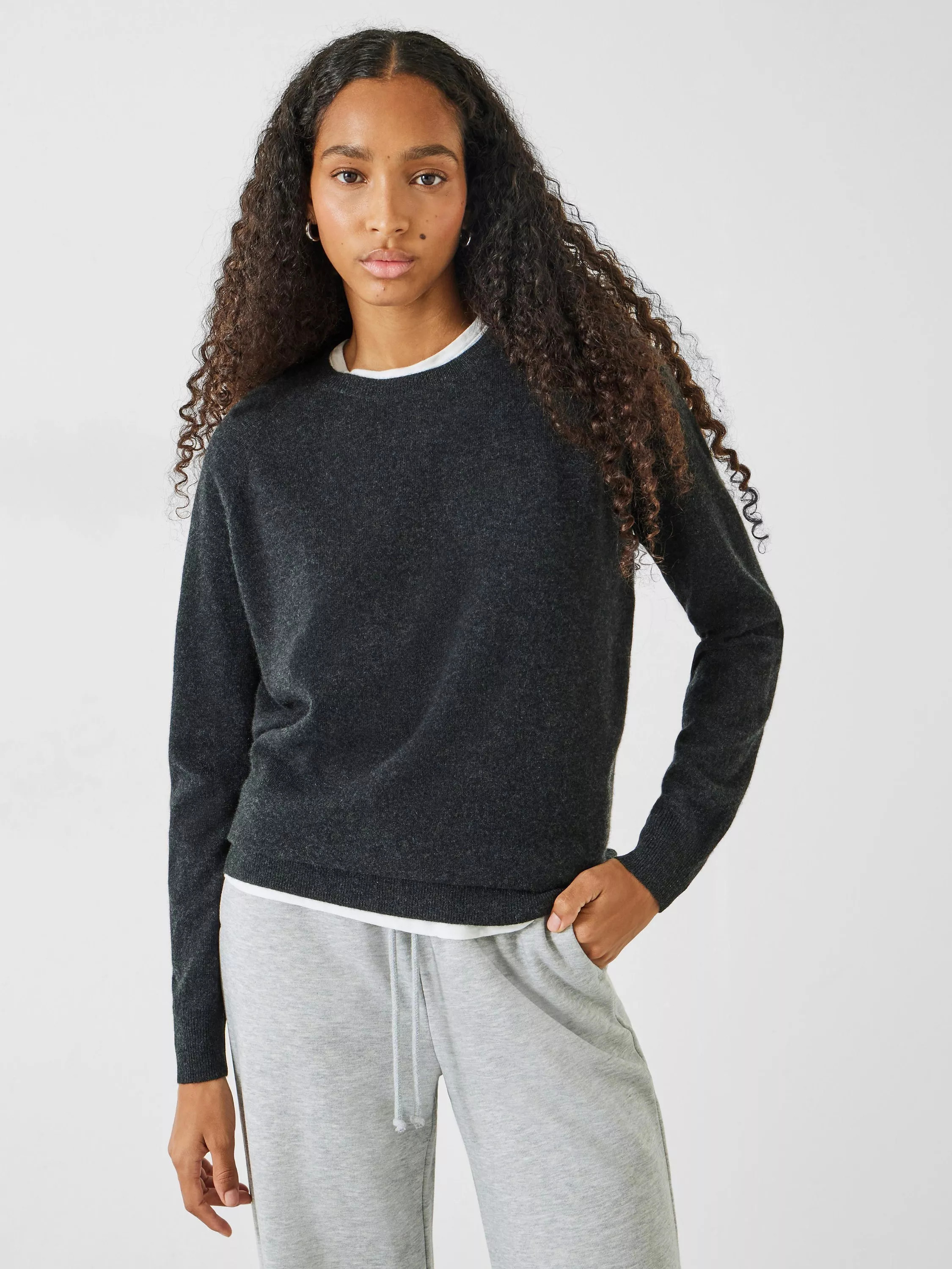 HUSHCashmere Boyfriend Jumper | John Lewis (UK)