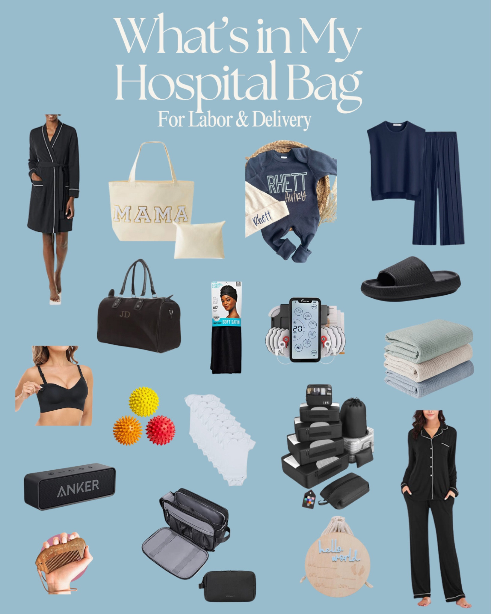 Here’s Everything I’m Packing for the Hospital for My Labor and Delivery!

It’s a combination of items for me, items for baby, and labor prep supplies.


#LTKBump #LTKFamily #LTKBaby