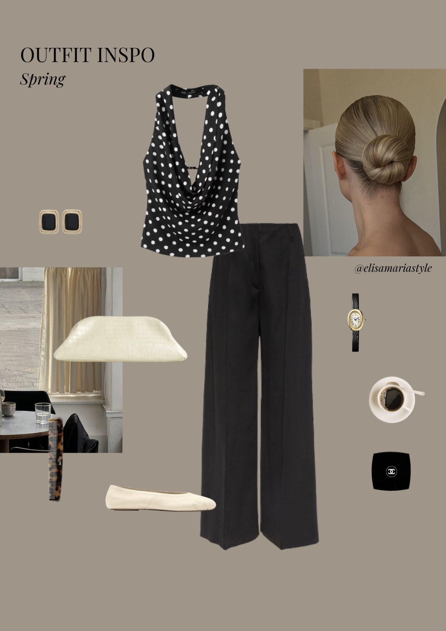 Polka dot inspired spring/summer outfit 🍨

#LTKstyletip #LTKsummer #LTKspring