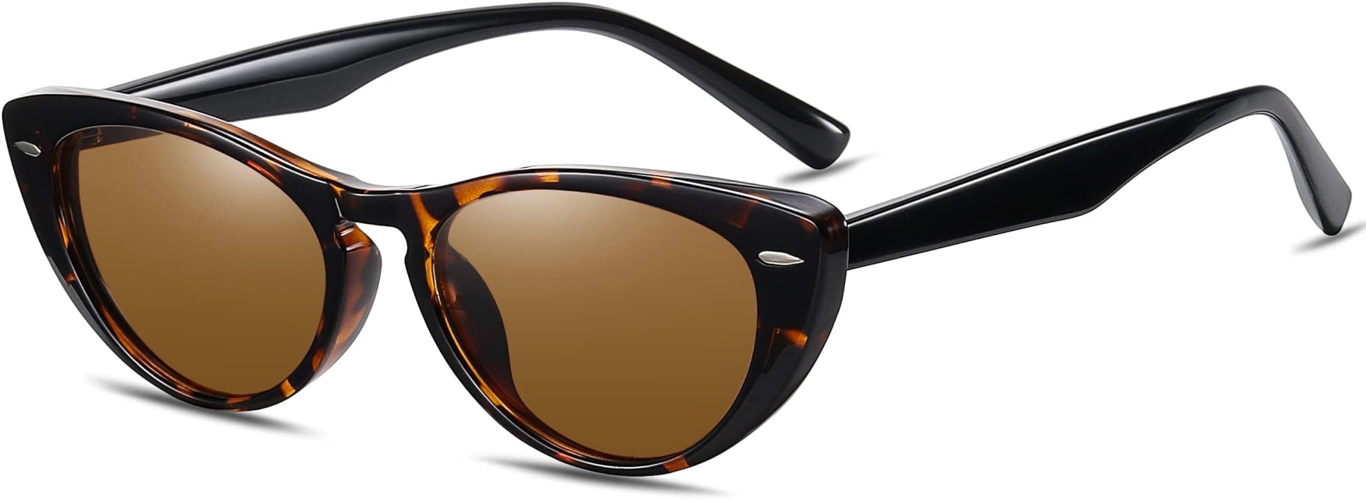 Zeelool Cateye Retro Sunglasses for Women TR90 Trendy Style Shades Sun Glasses ZST0034 | Amazon (US)