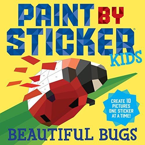 Paint by Sticker Kids: Beautiful Bugs: Create 10 Pictures One Sticker at a Time! (Kids Activity Book | Amazon (US)