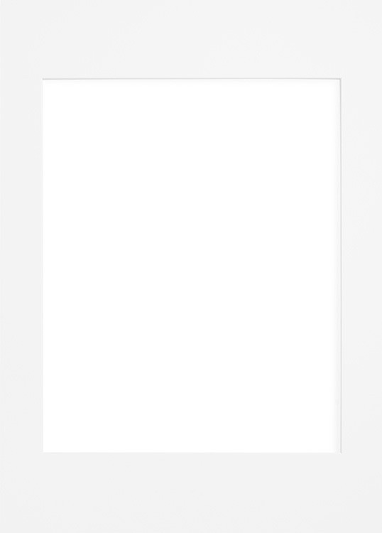 Mat board white, 20” x 28” in | Desenio