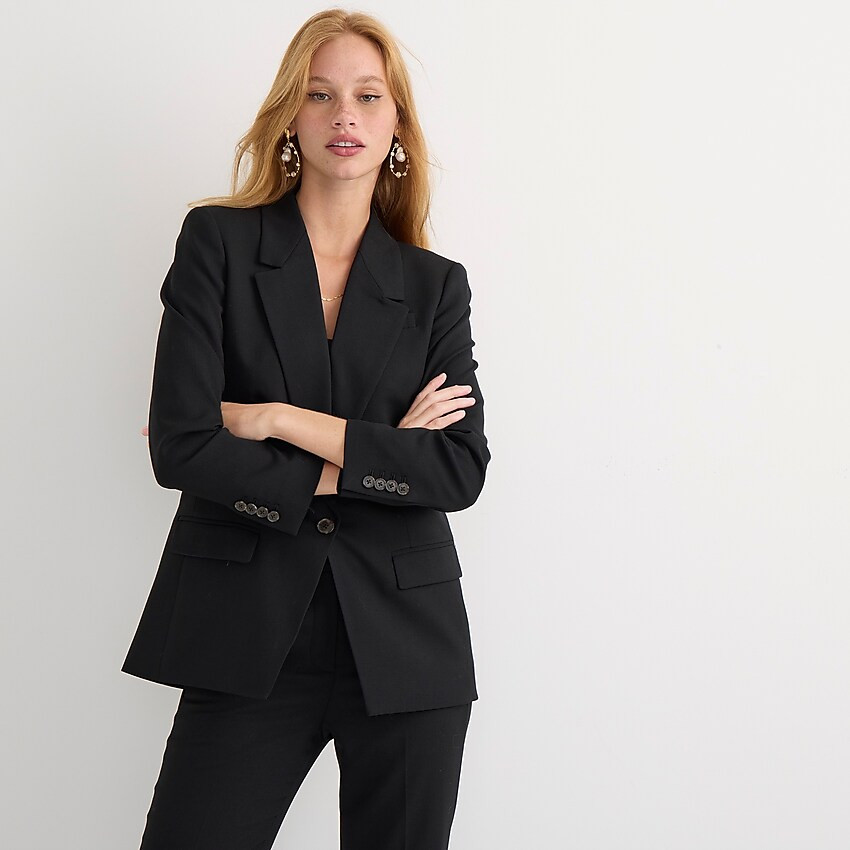 Willa blazer in Italian city wool | J. Crew US
