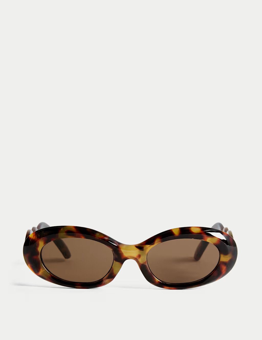 Bevelled Oval Sunglasses | Marks & Spencer (UK)