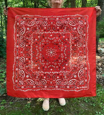 BIG ASS BANDANA Extra Large Texas Size Paisley Bandana 42x42 in | eBay | eBay US