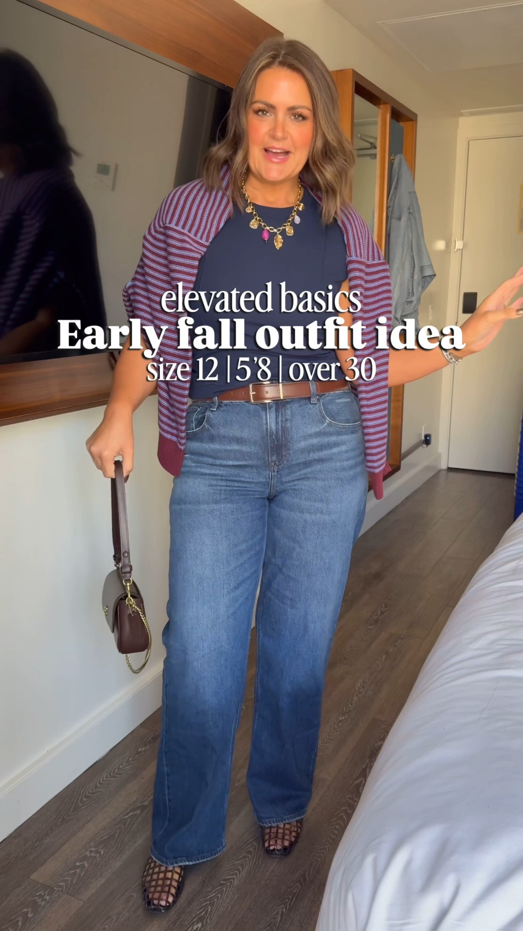 Tank, large
Sweater, large (need a medium)
Jeans, 12Long (I’m 5’8)
Shoes, 9 (if in between, size down)

Size 12, midsize fashion, casual outfit, elevated basics @American Eagle Outfitters

#LTKstorytime #LTKootd #LTKMidsize