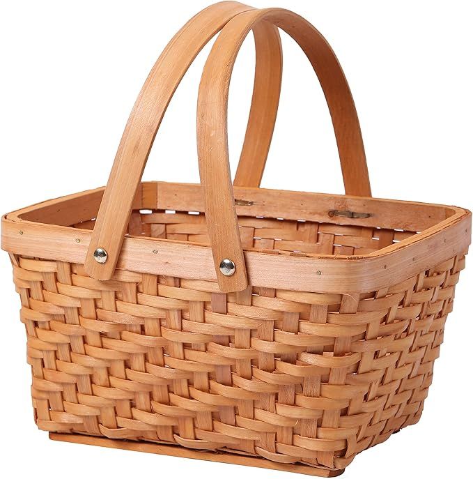 Vintiquewise(TM) QI003056 Rectangular Chip Picnic Basket | Amazon (US)