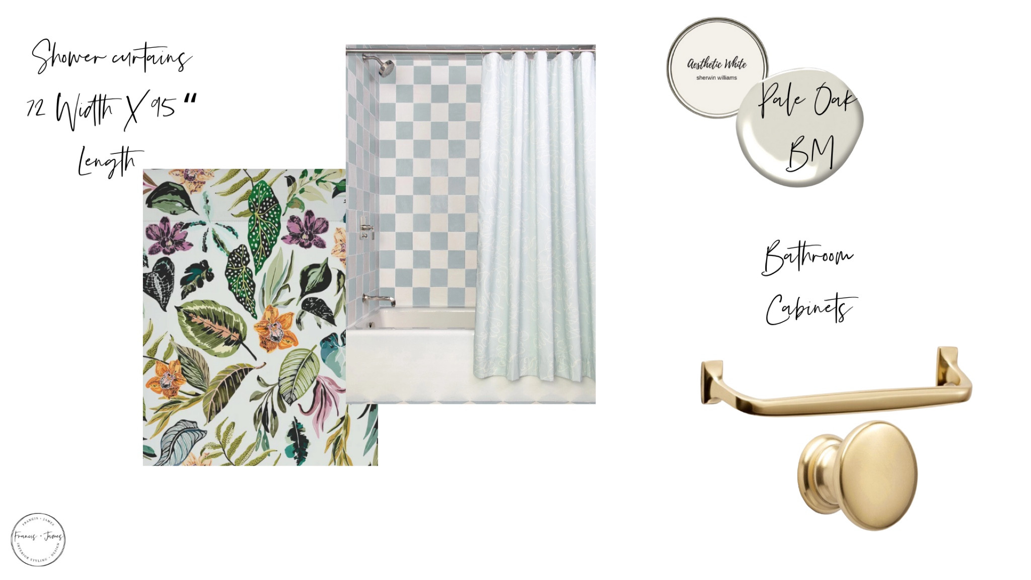 Bathroom Renovation, Bathroom shower curtain, wall color, hardware update, hardware, gold hardware, brass hardware, custom shower curtain, long shower curtain, shower update, bathroom renovation

#LTKFamily #LTKStyleTip #LTKHome