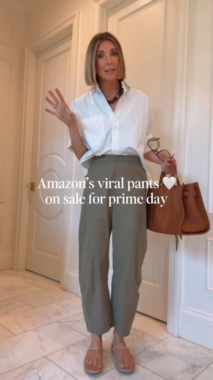The viral Amazon pants that look like the ruti are really good! I'm wearing size small.

#LTKootd #LTKSeasonal