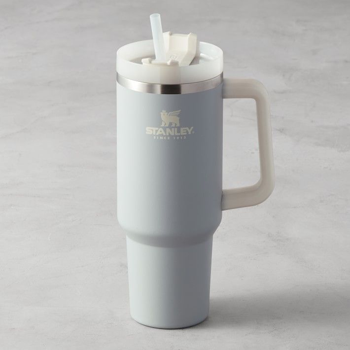 Stanley Quencher 40oz Tumbler, Cream | Williams-Sonoma