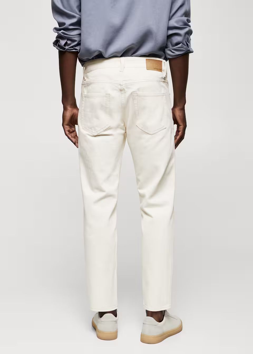 Ben tapered cropped jeans -  Men | Mango Man USA | MANGO (US)