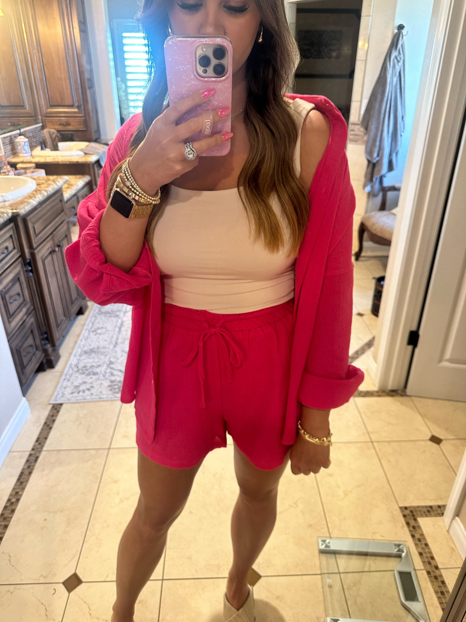 Cutest sets for spring/summer and can be worn multiple ways with the shorts or with denim!💖💐 & comes in multiple colors 😍

#LTKfindsunder50 #LTKSeasonal #LTKstyletip