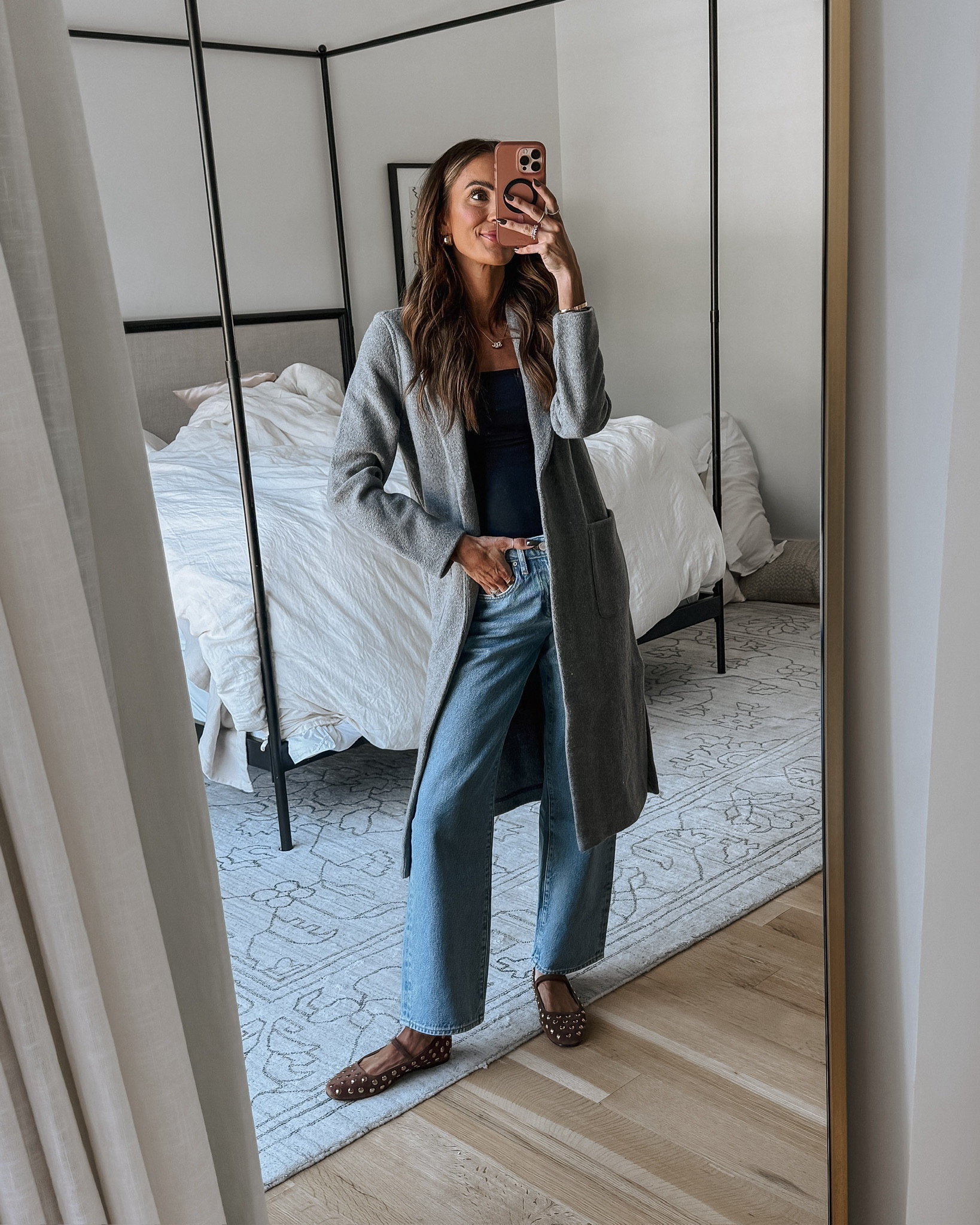 this stunning wool jacket is a new favorite! 🤍 unbelievably soft with such a flattering fit! 🙌🏻