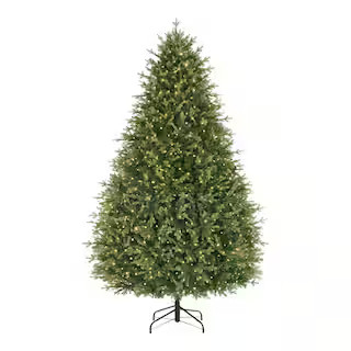 Home Decorators Collection 7.5 ft. Pre-Lit LED Eastcastle Balsam Fir Artificial Christmas Tree 21... | The Home Depot