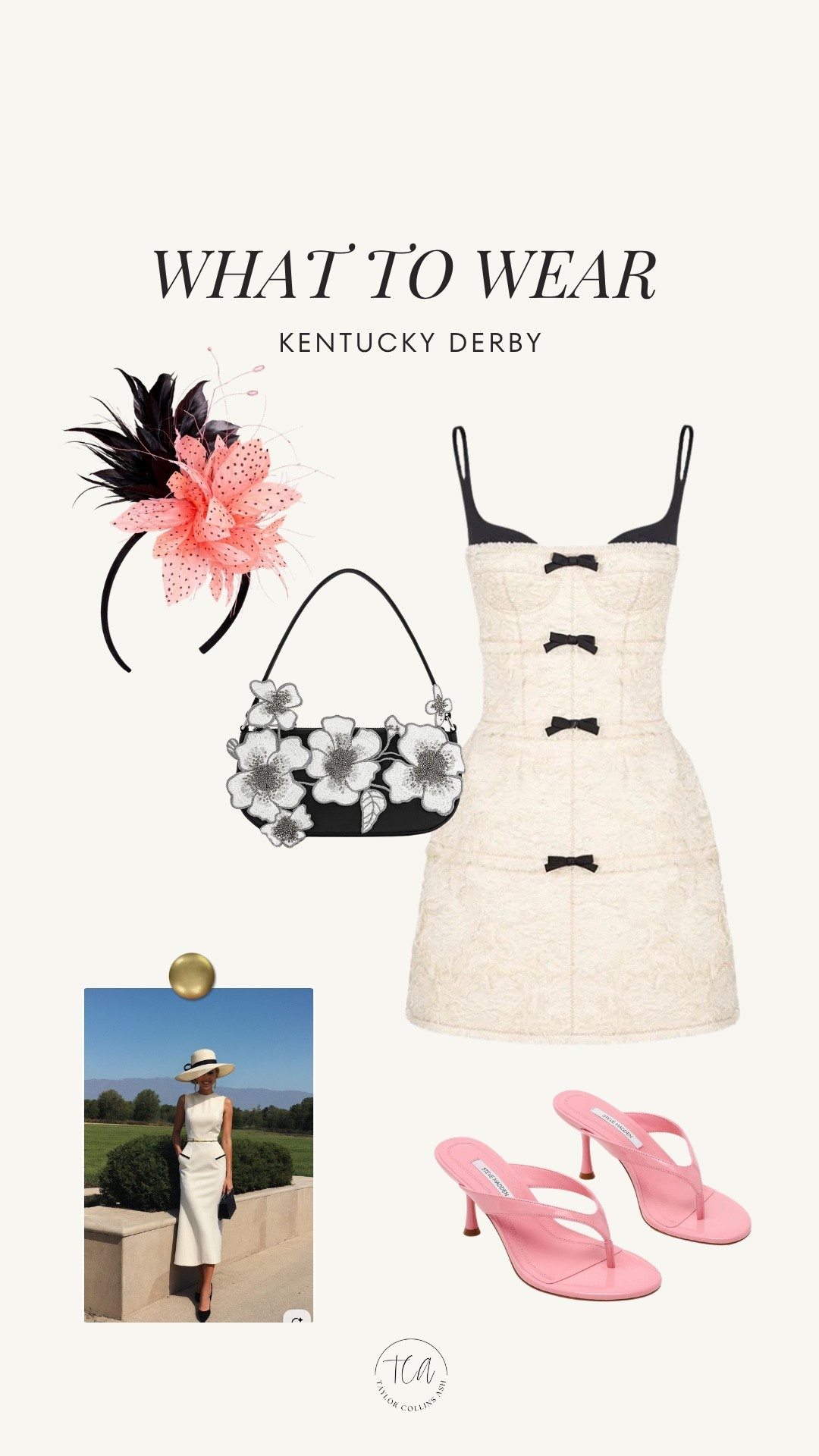 Kentucky derby, oaks, outfit, dress, race track 

Fascinator by Fascinate Designs 

#LTKdayinmylife #LTKWedding #LTKootd