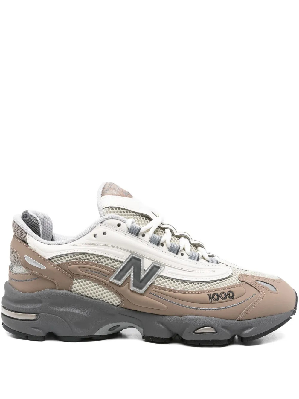 New Balance 1000 mesh-upper Sneakers | Brown | FARFETCH CA | Farfetch Global