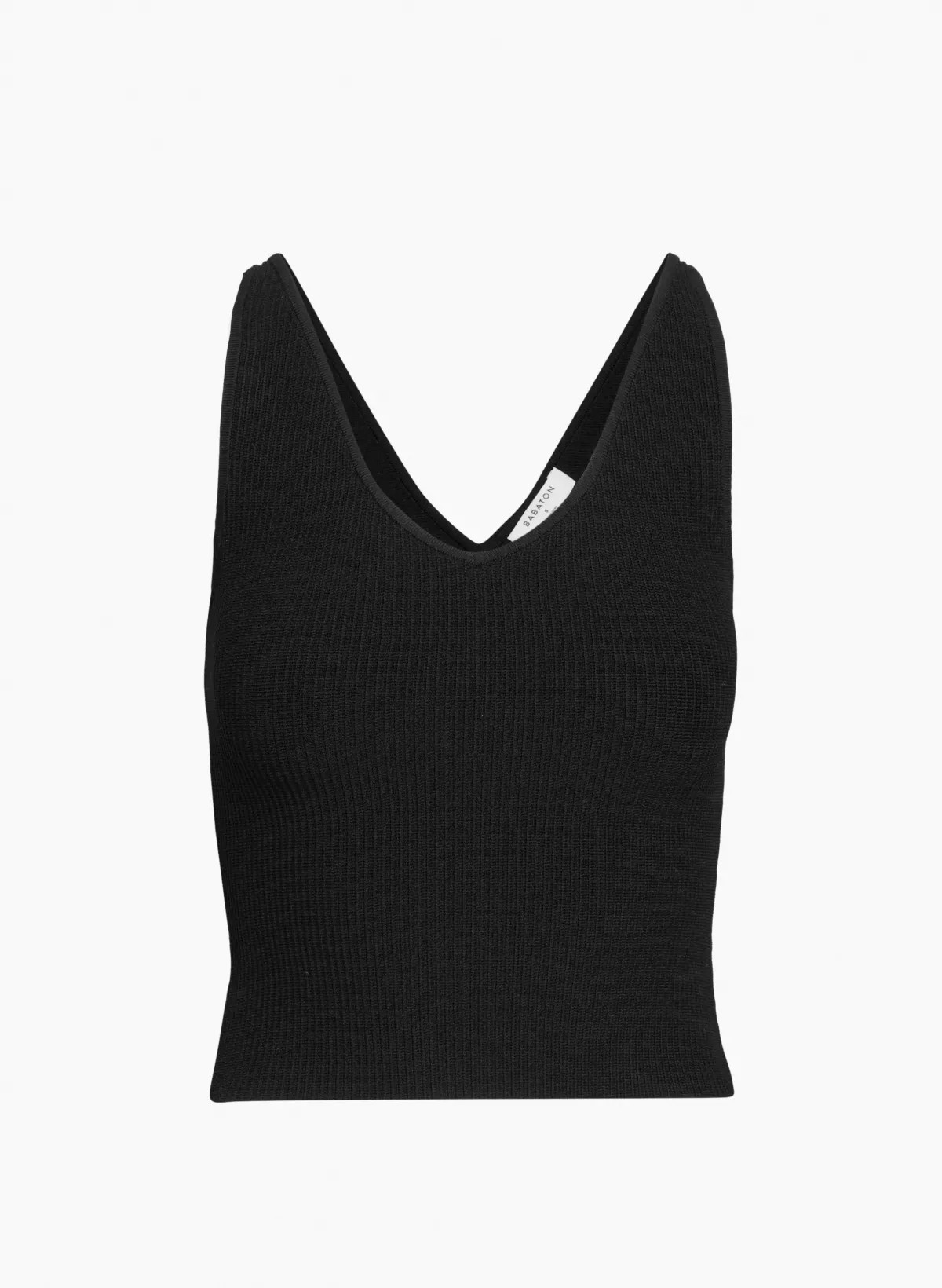 SCULPT KNIT V-NECK TANK | Aritzia