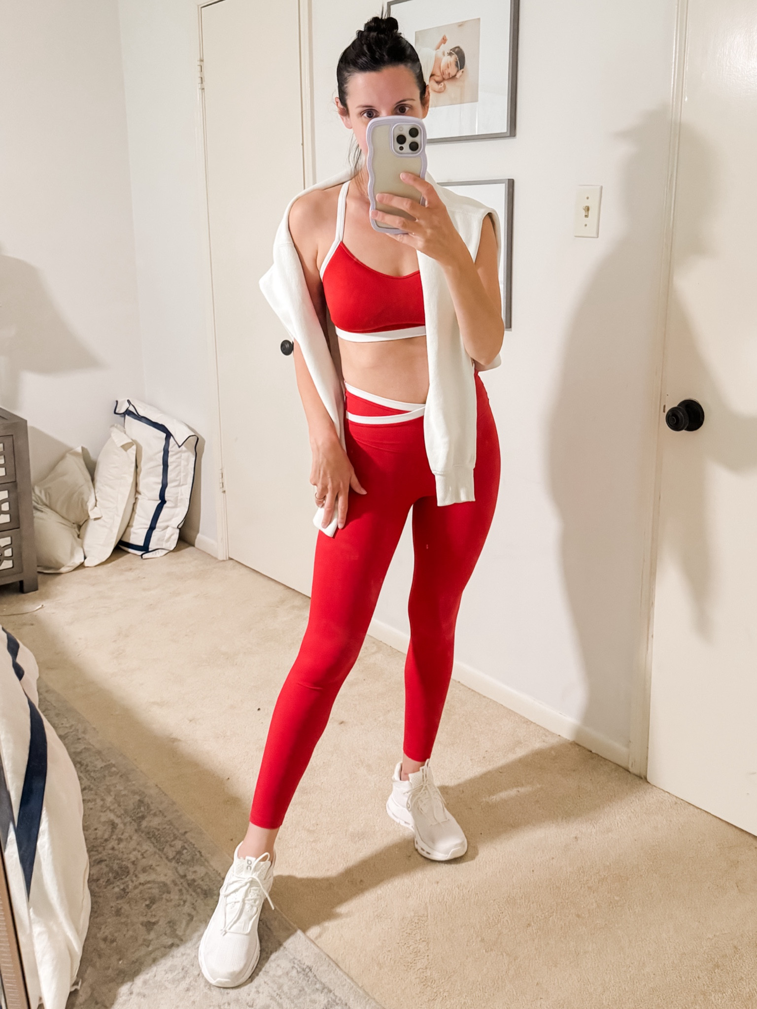 Workout set women’s athletic wear 