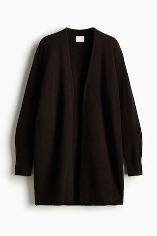 H & M - Long Cardigan - Brown | H&M (US + CA)