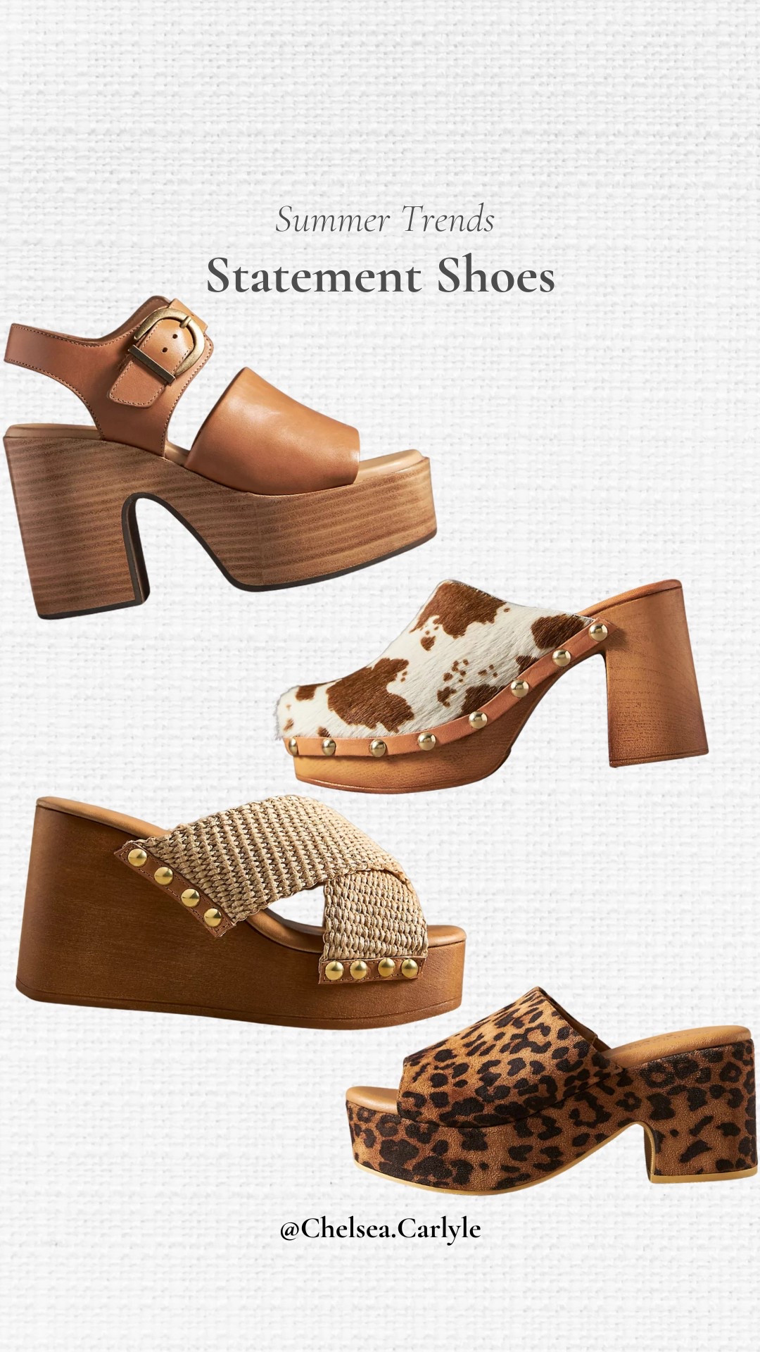 Statement wedges for summer outfits. ✨

| statement shoes | summer shoes | summer ootd | outfit ideas | accessories | cowgirl | cow print | wedges | beach shoes | leopard | anthro | Anthropologie | 



#LTKStyleTip #LTKShoeCrush #LTKFindsUnder100