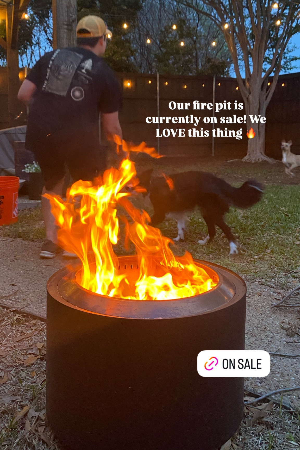 We have gotten so much use out of our fire pit. I was so sad it was out of stock for the longest time so I couldn’t share, but it’s back and on sale!

#LTKMidsize #LTKSeasonal