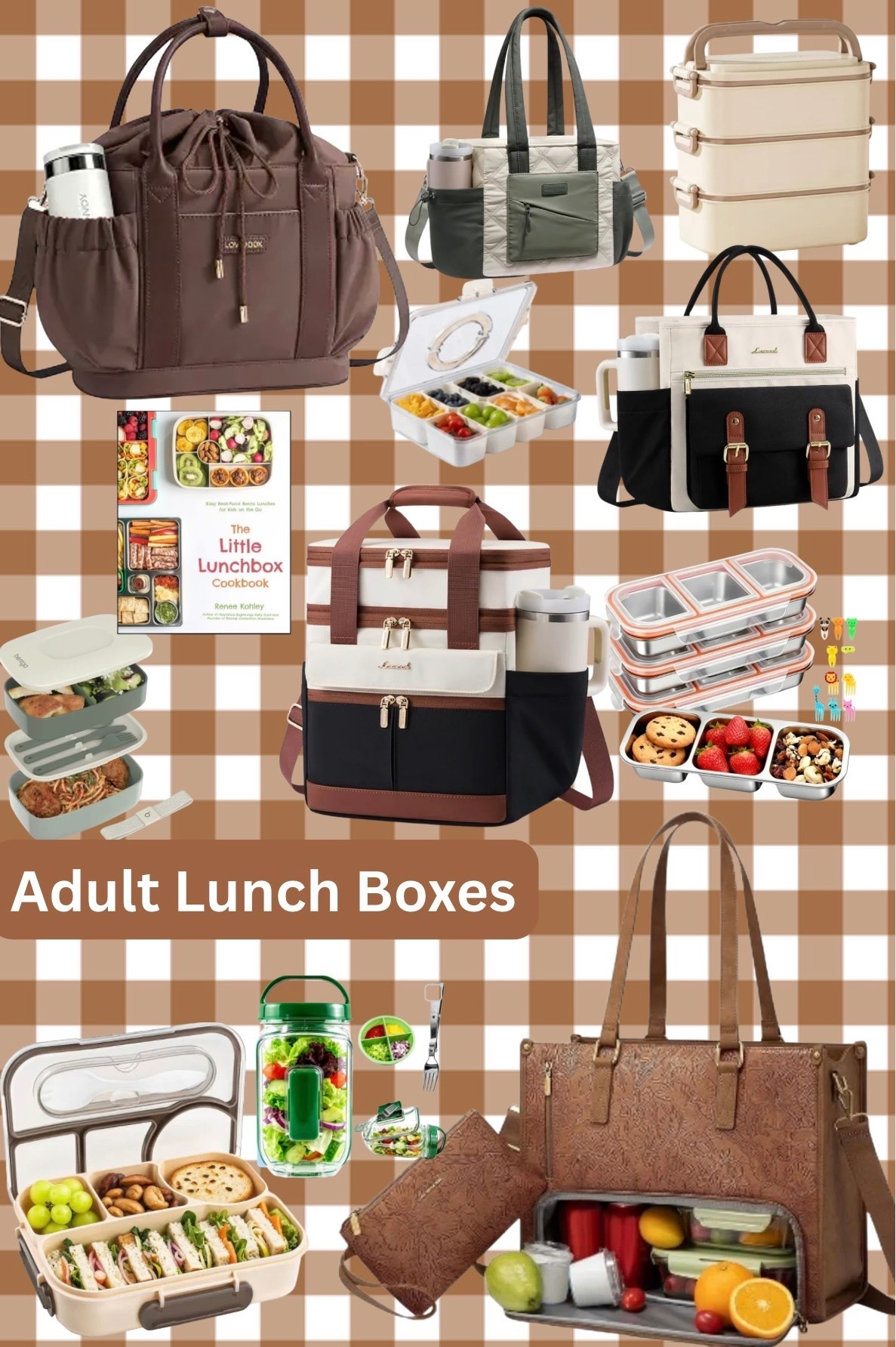 Back to School Adult Lunch Boxes| Work Lunchables| Lunch Totes

#LTKfoodie #LTKmomlife #LTKKids