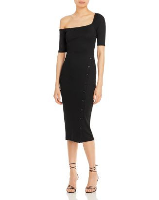 One Shoulder Midi Dress | Bloomingdale's (US)
