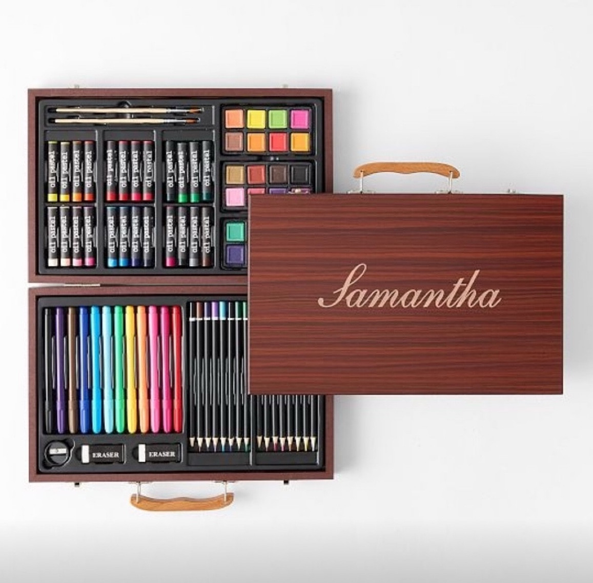 This art supplies set is the perfect gift for a kiddo in your life. Add the personalization and it’s adorable! 

#mark&graham #artsupplies #personalization 

#LTKKids #LTKGiftGuide #LTKFindsUnder100