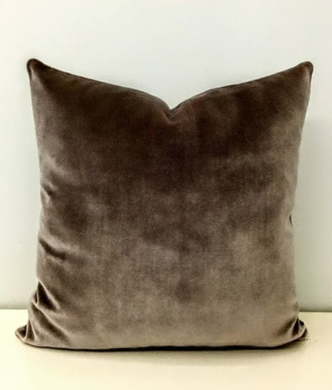 Light Brown Velvet Pillow Cover, Brown Pillows, Velvet Pillow, Throw Pillow Covers, Decorative Pi... | Etsy (US)