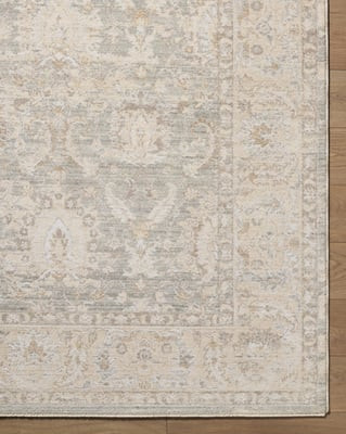The Vintage Edit 892418 Seafoam/Cream/Light Beige (RZVE-2305) Area Rug | Rugs Direct