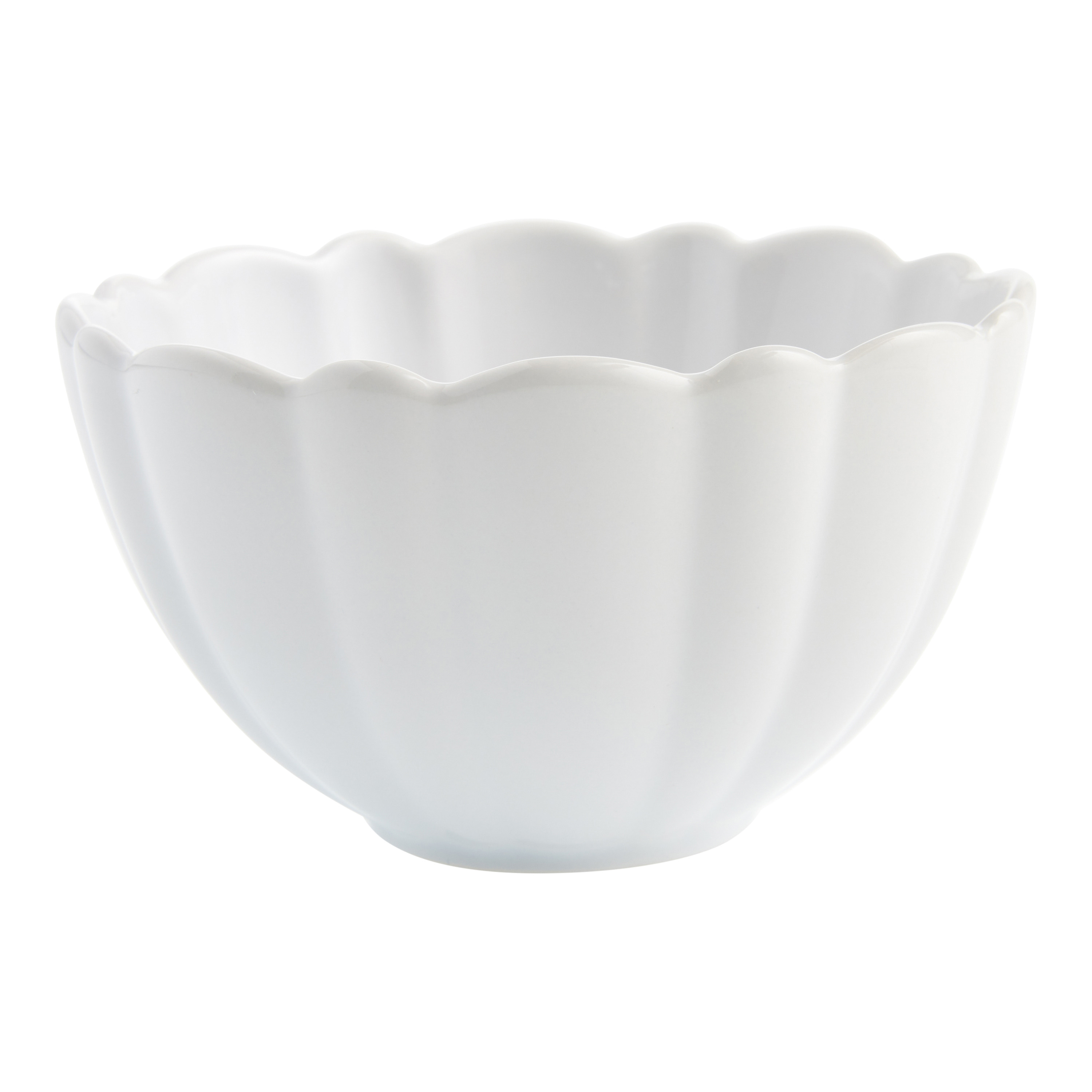 Scallop Rim Speckled Cereal Bowl | World Market