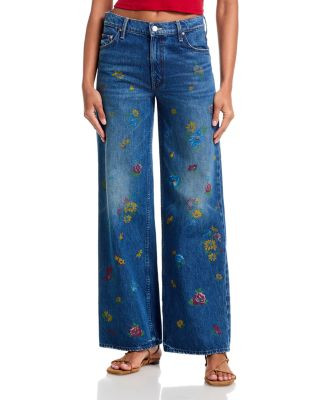 The Rerun Zip Sneak High Rise Jeans in Field of Flowers | Bloomingdale's (AU)