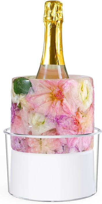 Ice Bucket Mold, DIY Acrylic Ice Mold Wine Bottle Chiller,DIY Ice Bucket Mold for Wine Champagne ... | Amazon (US)