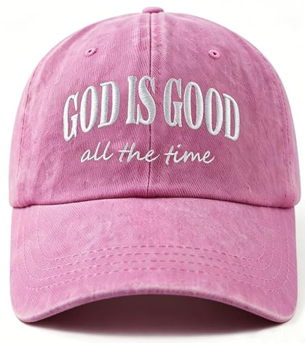 Christian Hat for Women, God is Good Hat, Religious Jeaus Baseball Cap | Amazon (US)