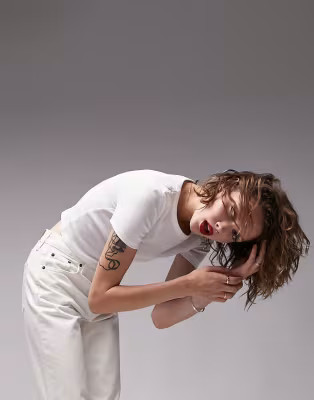 Topshop everyday tee in white | ASOS | ASOS (Global)