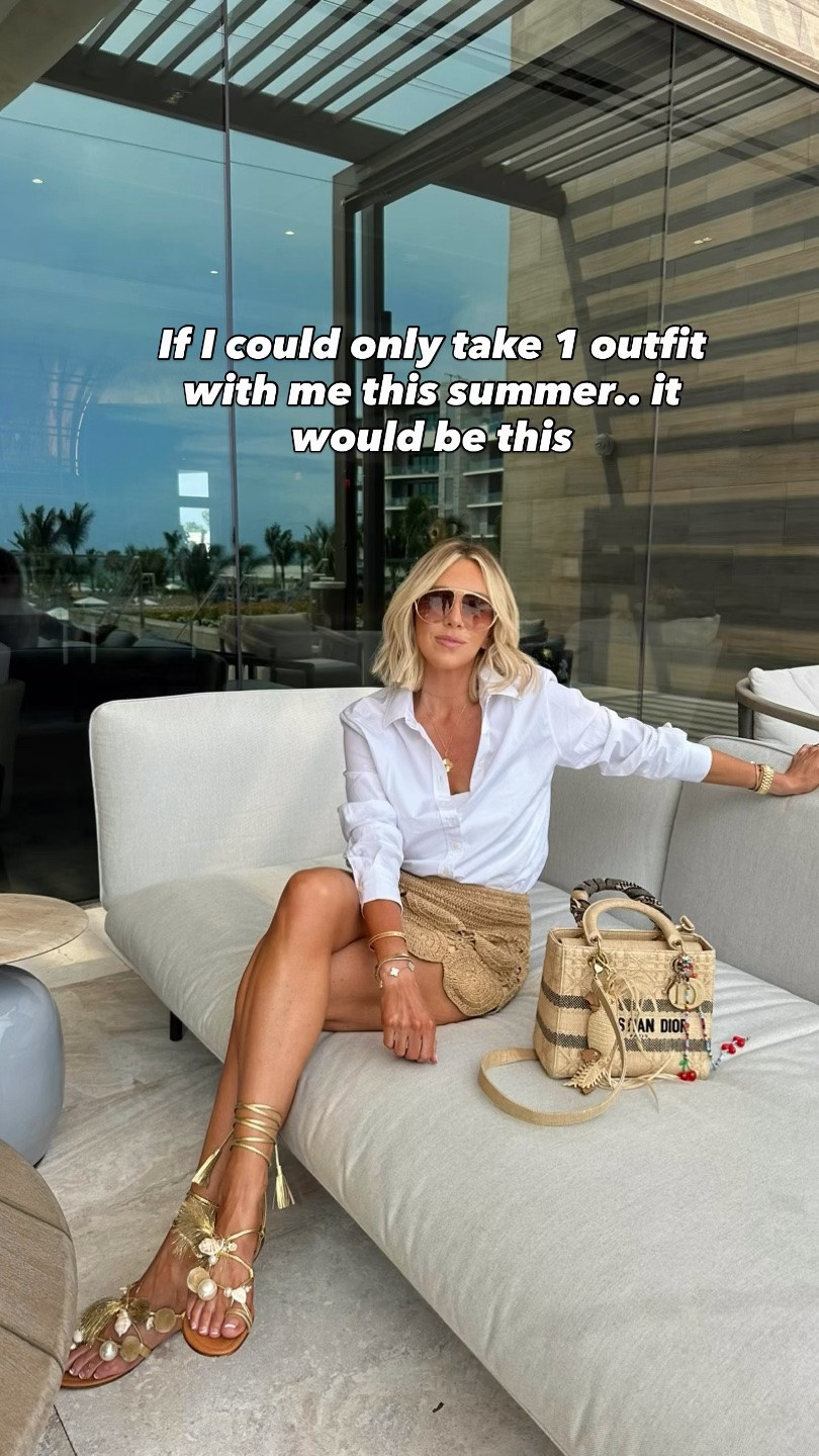 If I could only take 1 outfit with me on a summer vacay ✨