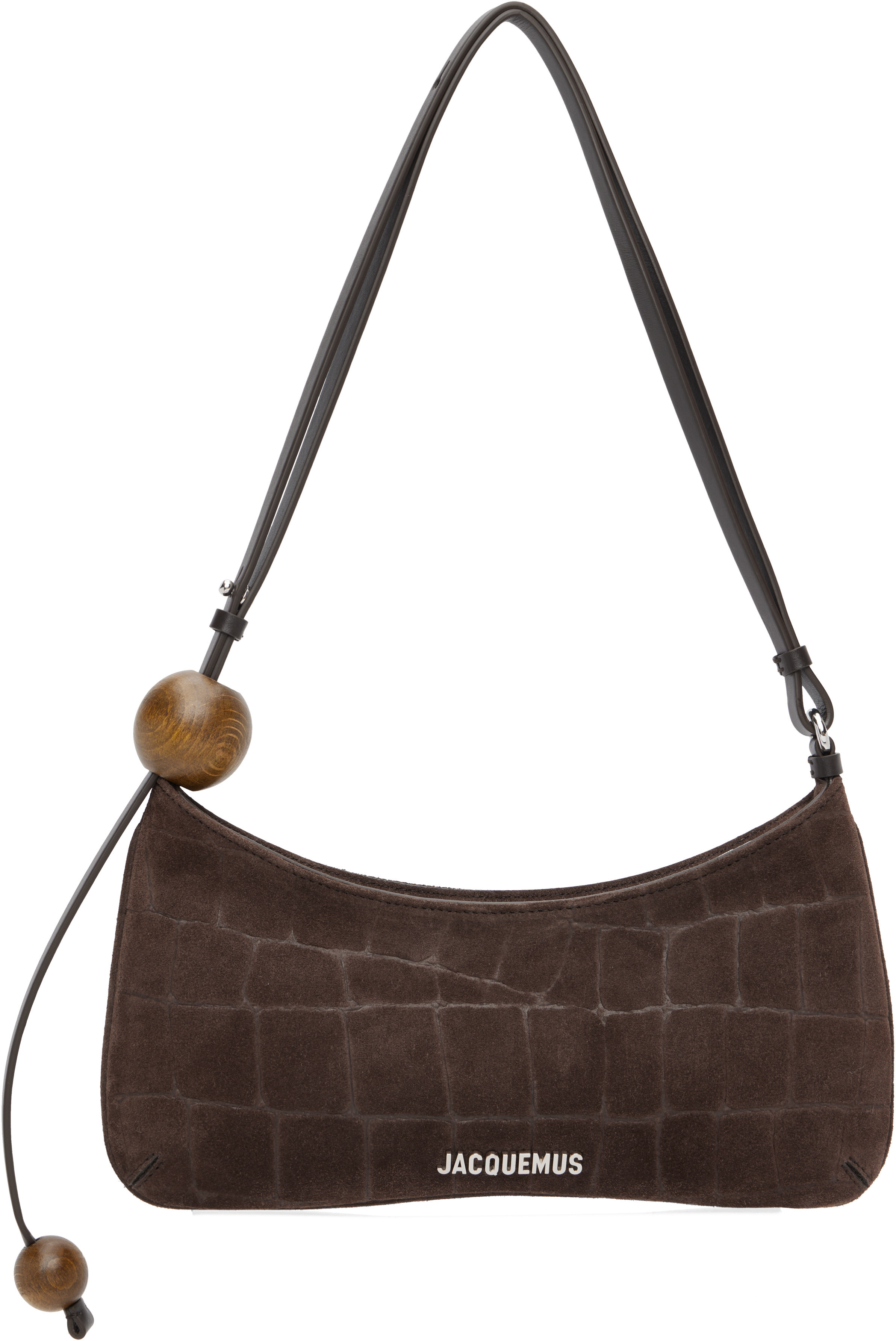 JACQUEMUS Brown 'The Bisou Perle' Bag | SSENSE