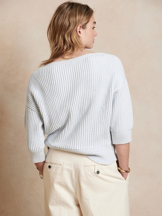 Ribbed Dolman Sweater | Banana Republic (US)