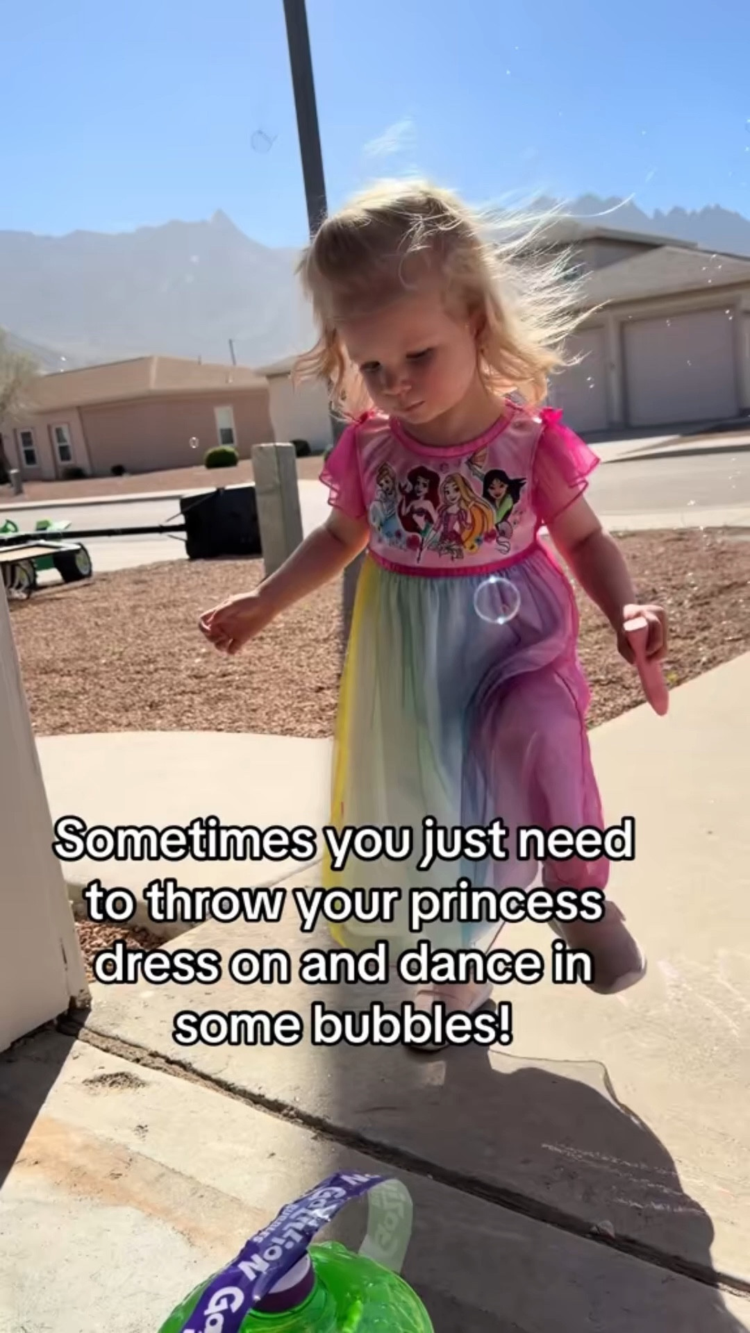 Bubble queen in her princess dress!

#LTKBaby #LTKKids