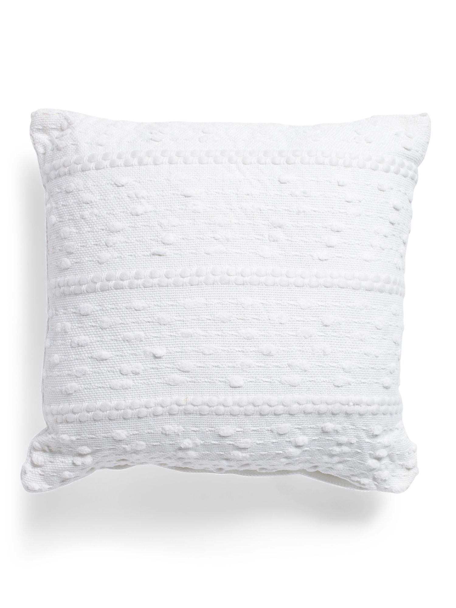 18x18 Indoor Outdoor Textured Stripe Pillow | TJ Maxx