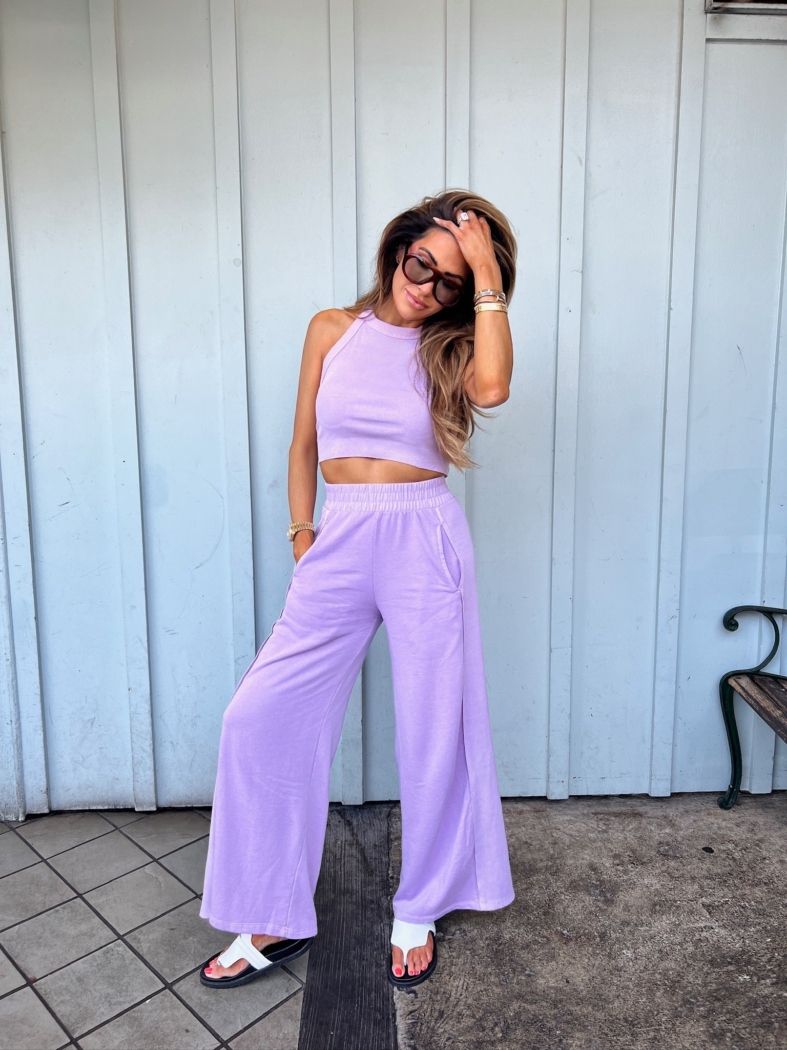 Wearing a size XS! This is the set that I was talking about last week! I found a lookalike from Amazon that is the exact same material and more affordable! I am wearing a size small in the Amazon set! 

Amazon finds, Matching sets, Free People lookalike, Two piece set, Comfy set, Travel set, Travel outfit, Emily Ann Gemma

#LTKSeasonal #LTKTravel #LTKootd