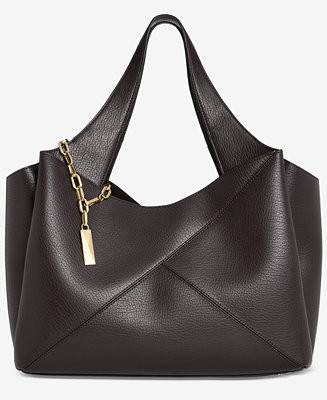 Liliah Large Seamed Bag | Macy's