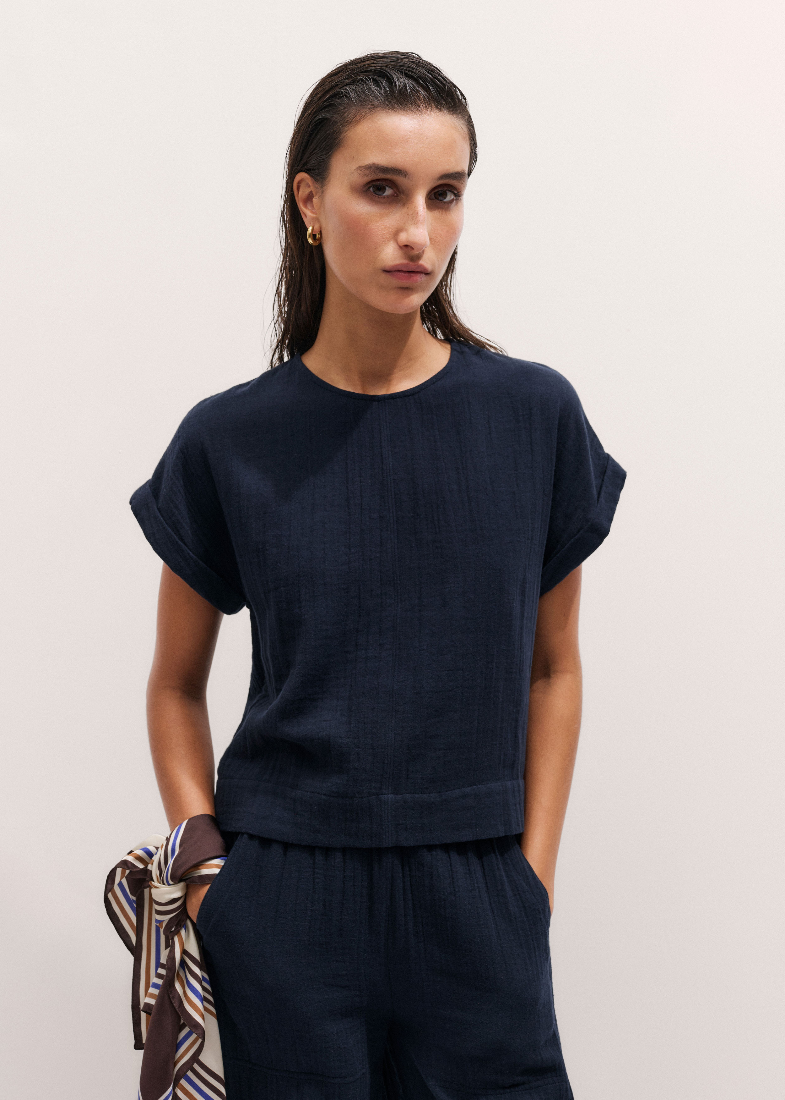 Summer Tee Cotton Cheesecloth | ME+EM Global (Excluding US)