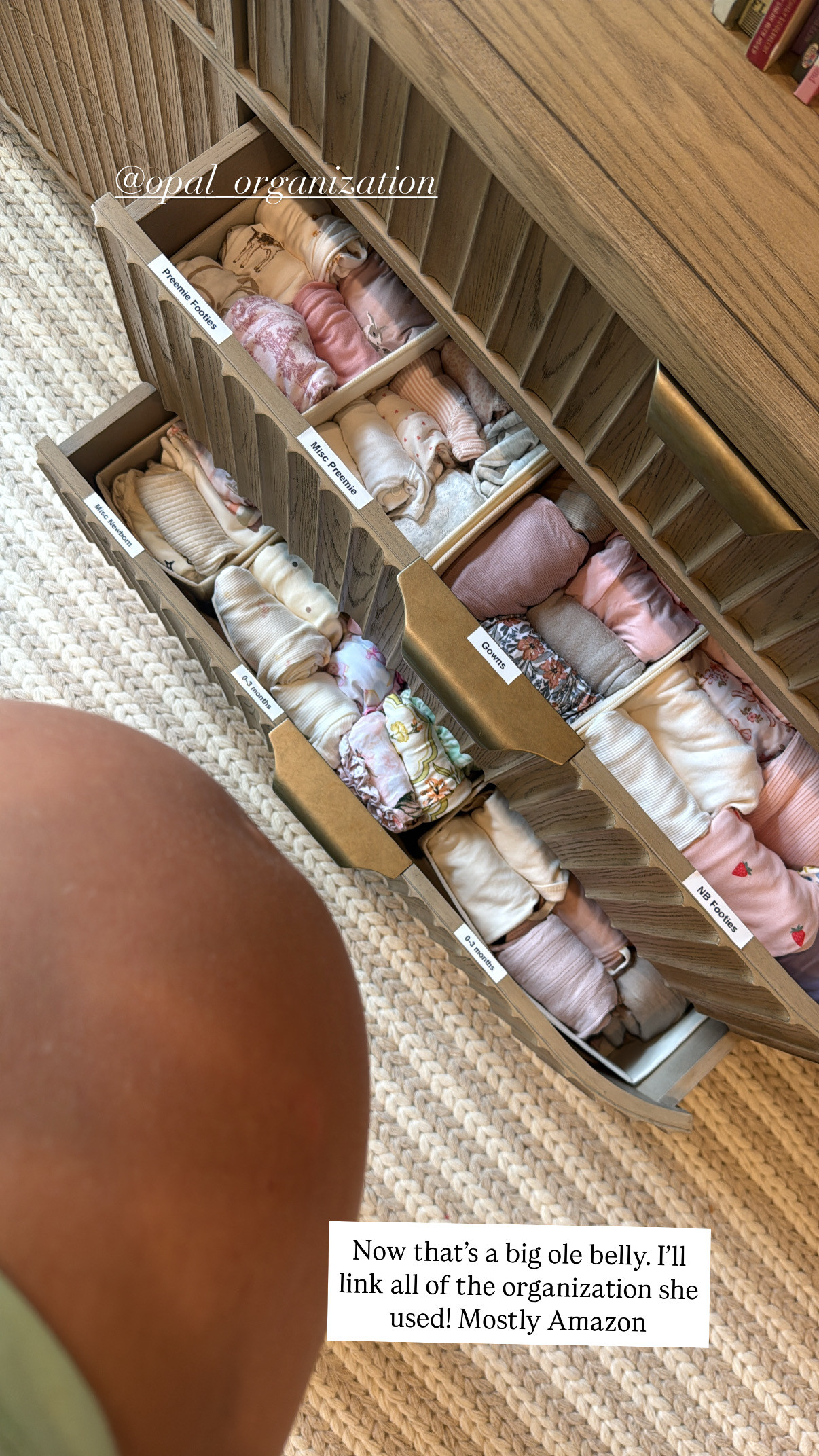 Organization for baby girl's nursery! These drawer dividers make it so easy to keep everything were it needs to be & it can grow with her - the perfect home essential!  

 #LTKHome #LTKFindsUnder50 #LTKBaby