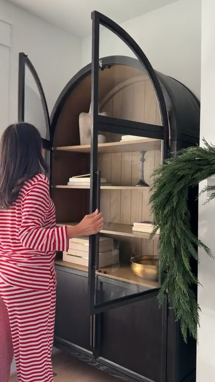 Decorate for the holidays with me 🎄Wearing size M pajamas - 30% OFF right now! Went with minimalist Christmas decor this year! My tree is pre-lit, 7.5 ft, looks real and is super easy to assemble 🤩

Christmas decor
Christmas decorations
Holiday decor
Minimal Christmas 
Christmas garland 
Arched cabinet 

#LTKHome #LTKFindsUnder100 #LTKHoliday